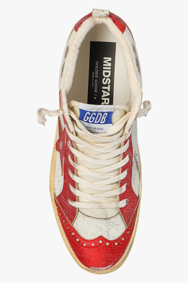 Red Mid Star Classic high IetpShops Italy top sneakers Golden Goose Zapatillas de tenis Essential Stripes Sneaker FW0FW06954 White YBS